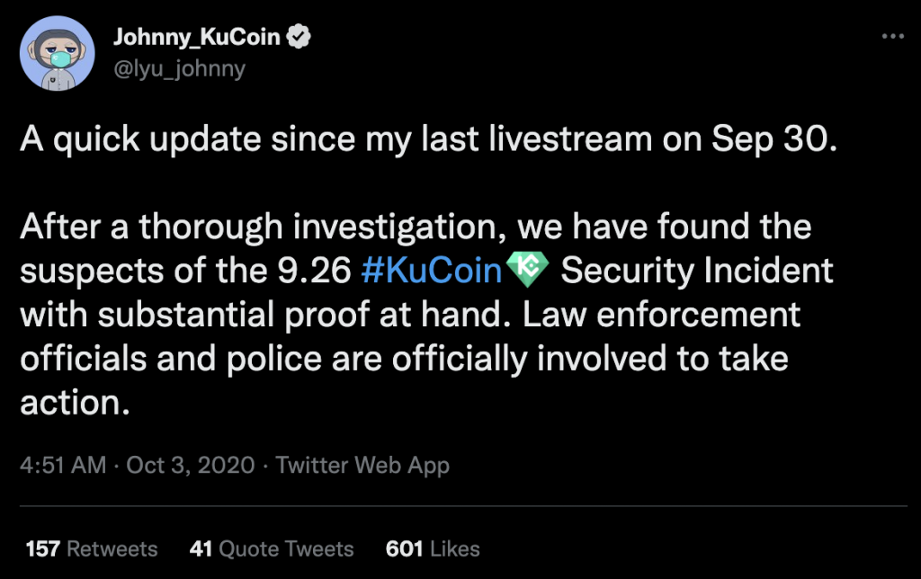 KuCoin Twitter 1